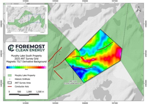 Foremost Clean Energy treibt das Uranprojekt Murphy Lake South mit einer Ambient Noise Tomography-Untersuchung vor den Bohrungen weiter voran