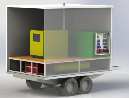 MobilHybrid LPG Power Trailer - Weltweit erster feinstaubfreier und emissionsarmer mobiler Stromerzeuger vorgestellt