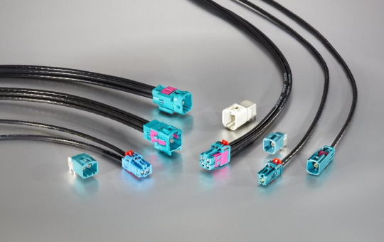 RMC® - Modulares Rosenberger Mini-Coax-Steckverbindersystem zur High-Speed-Datenübertragung im Fahrzeug