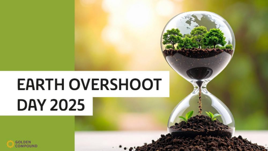 Earth Overshoot Day 2025: Golden Compound setzt auf Sonnenblumenkernschalen zur Ressourcenschonung