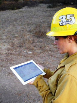 Brandbekämpfung beim US Forest Service - so hilft die Avenza-Maps-App