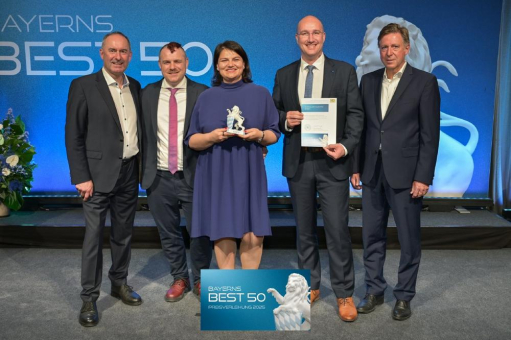 Aumüller Aumatic erhält Auszeichnung „Bayerns Best 50“