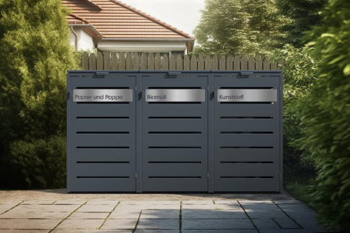 Mülltonnenbox kaufen – stilvolle Verkleidung für Ihre Abfallbehälter | KNOBLOCH