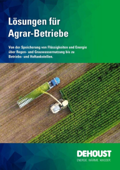 Effiziente Agrarlösungen für Wasser, Wärme und Energie