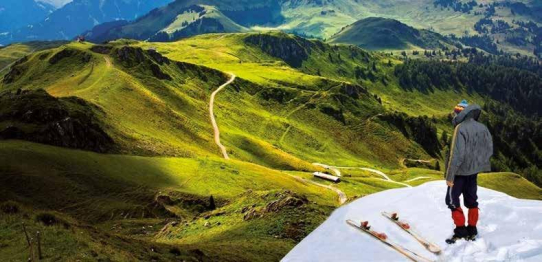 Alpiner Skisport das ganze Jahr ohne Schnee mit GEOSKI