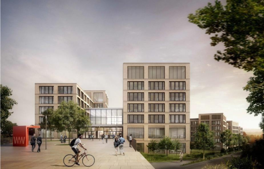 Firmengruppe Max Bögl realisiert auch den zweiten Bauabschnitt des Großprojekts "W&W-Campus" in Kornwestheim