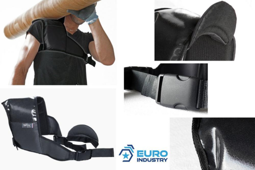Ergonomischer Schulterschutz SPAL: Maximale Entlastung beim Heben und Tragen schwerer Lasten