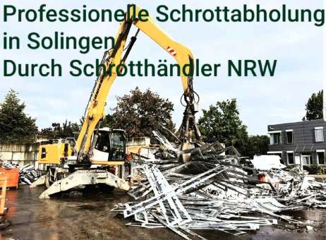 Durch professionelle Schrotthändler Kostenlose Schrottabholung in Solingen