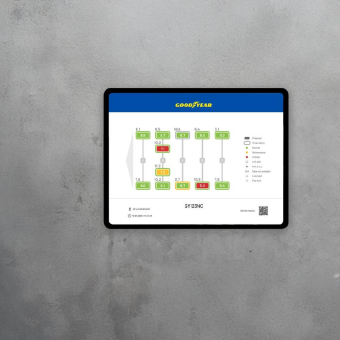 Reifenmanagement: Goodyears Drive-over-System "CheckPoint" erfasst nun auch die Profiltiefe