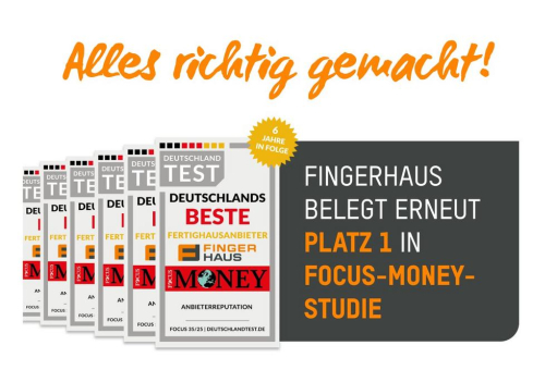 FingerHaus erneut Branchensieger in Focus-Money-Studie