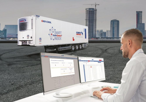 NUFAM 2025: Schmitz Cargobull zeigt neuen Leichtbau-Auflieger und TrailerConnect Telematik