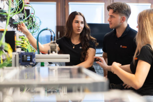 Ausbildung bei LAPP als Investitionsgarant: Digitale Fähigkeiten im Vordergrund