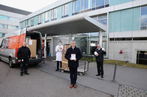 FEIN spendet Atemschutzmasken an Krankenhaus
