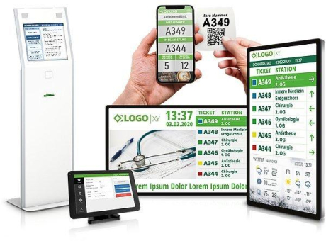 Digital Signage überbrückt sinnvoll die Wartezeit