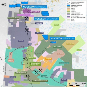 Vanguard Mining übernimmt Nucleon Uranium Ltd. und weitet seine Uranexploration im Athabasca-Becken in Saskatchewan aus