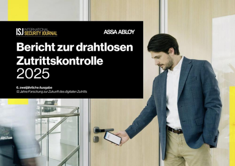 Marktbericht Zutrittskontrolle 2025: Drahtlose Systeme erstmals vor kabelgebundenen Lösungen