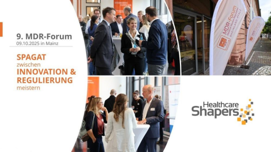 9. MDR-Forum: Spagat zwischen Innovation und Regulierung meistern