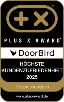 Höchste Kundenzufriedenheit: DoorBird an der Spitze bei Türsprechanlagen