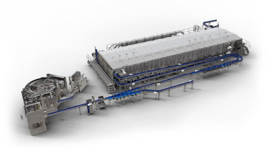 Einbahn statt Massentransport: Krones denkt Pasteurisierung neu