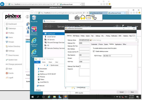 Neu: pinRemote 5.0 - Zugriff auf Unternehmens-Desktops und Windows-Anwendungen nur mit Browser