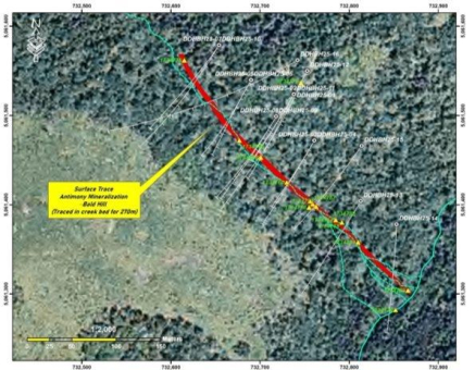 Antimony Resources Corp. (CSE: ATMY) (FWB: K8J0) meldet Beginn des Phase-2-Bohrprogramms im Antimonprojekt Bald Hill, New Brunswick