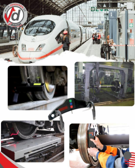 Praktische Laser-Messgeräte für den Schienenverkehr – Made in EU