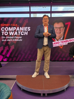 Vom Münsterland nach Berlin: Albaad macht Feuchttuchindustrie sichtbar