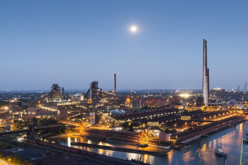Anziehungspunkt innovative Produktion: das Stahlwerk von thyssenkrupp im Duisburger Norden be-grüßte 250.000 Besucherin