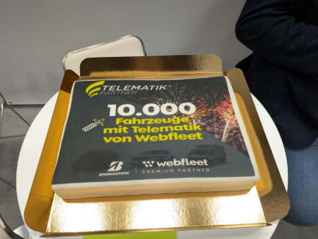 Telematik Partner GmbH betreut jetzt über 10.000 Fahrzeuge mit Webfleet – Meilenstein auf der NUFAM 2025 verkündet