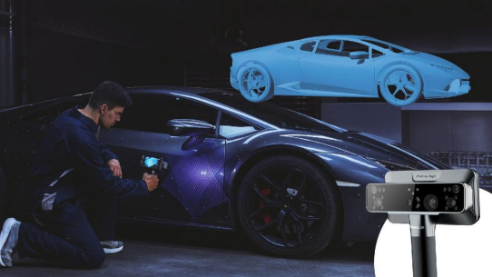 EinScan Rigil - Der weltweit erste Tri-Mode-3D-Laserscanner