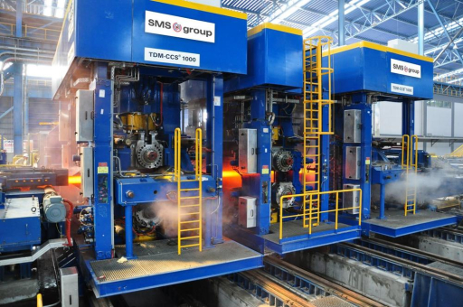 Yamato Steel upgrades heavy section mill with new CCS® mill stands from SMS group to increase production capabilities