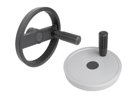 KIPP erweitert sein Programm an Scheiben- und Speichenhandrädern aus Aluminium