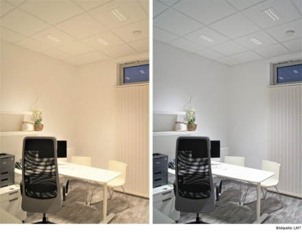 Moderne Lichtsteuerung in der Arztpraxis