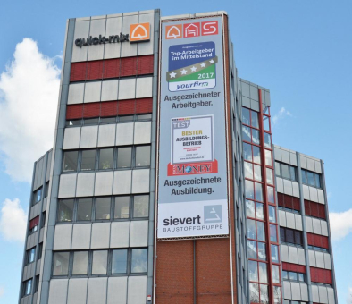 Sievert Baustoffgruppe gleich zwei Mal als Top-Arbeitgeber ausgezeichnet