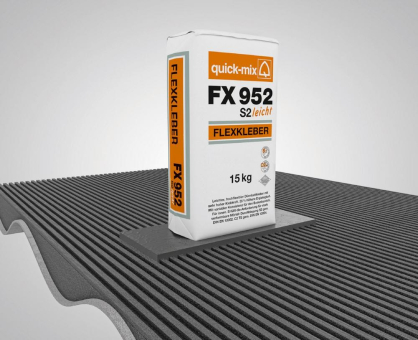 FX 952 S2 FLEXKLEBER LEICHT schafft Sicherheit für kritische Untergründe