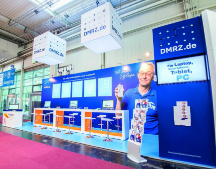Besucherandrang am Messestand von DMRZ.de so groß wie nie zuvor