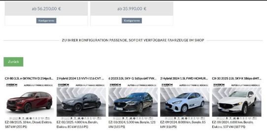 Effizient zur Wunschkonfiguration: CD-Systeme verbindet Neufahrzeug-Konfigurator mit automatischem Bestandsabgleich