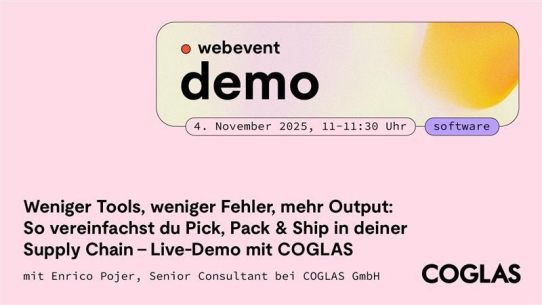 Webinar: So vereinfachst du Pick, Pack & Ship in deiner Supply Chain