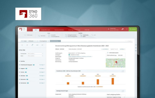 DTAD baut Angebot aus: Vertriebsplattform DTAD 360 wird um neue Lead-Art ergänzt