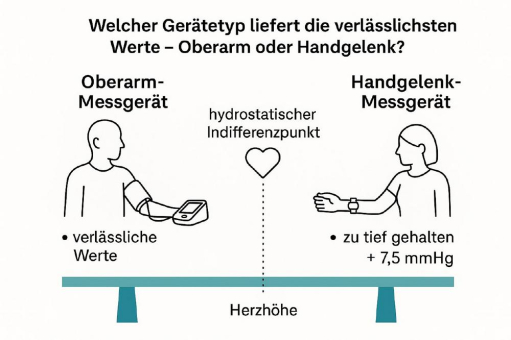 Oberarm statt Handgelenk – die Diskussion ist vorbei