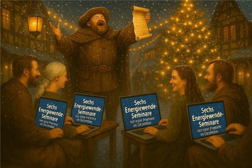 Sechs Energiewende-Seminare mit einer Premiere im Dezember