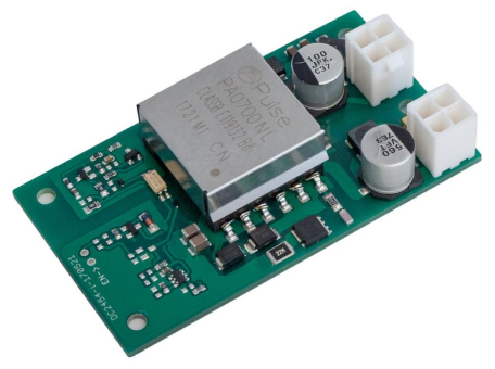 Wählbare Ausgangsspannung von 48...75 V DC