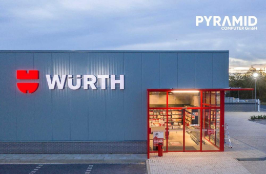 Würth und Pyramid: Handwerker rund um die Uhr versorgt