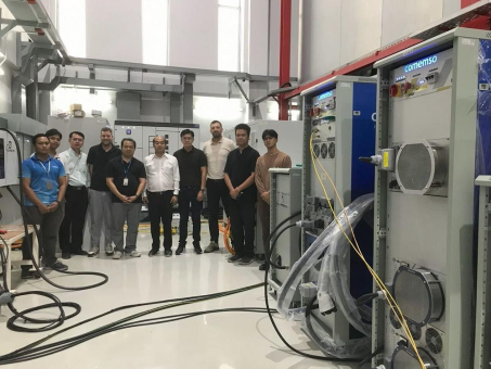 comemso liefert 350-kW-EV-Ladeprüfsystem für High-Power-EVSE Testing gemäß IEC 61851-23 nach Thailand