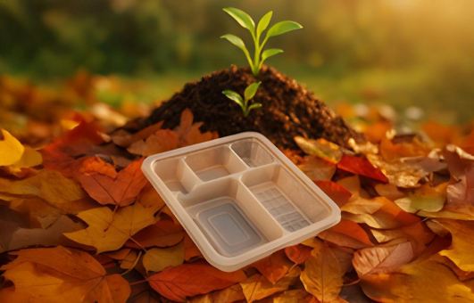 Spritzgussfertigung biobasierter Bauteile mit gesteuerter Kompostierdauer