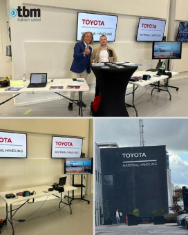 Erfolgreiche Präsentation innovativer Sicherheitslösungen bei der Hausmesse von Toyota Material Handling Danmark A/S
