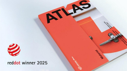 Gebrüder Weiss gewinnt Red Dot Award für Kundenmagazin ATLAS