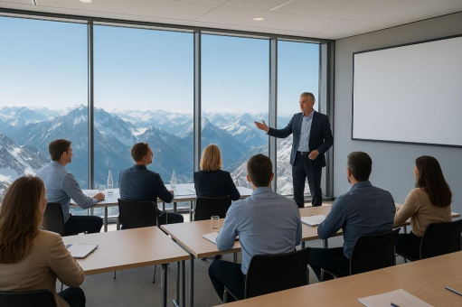 Perspektivenwechsel der besonderen Art: Mittelspannungsschaltanlagen-Seminar lädt ein auf Deutschlands höchsten Gipfel