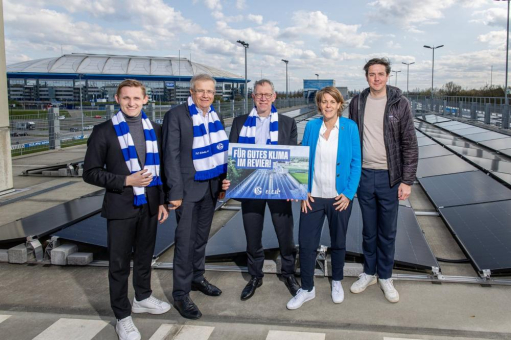 PV-Anlage liefert auf Schalke erstmals selbst produzierten Strom