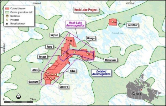 Herausragende polymetallische Gehalte aus dem Projekt Hook Lake